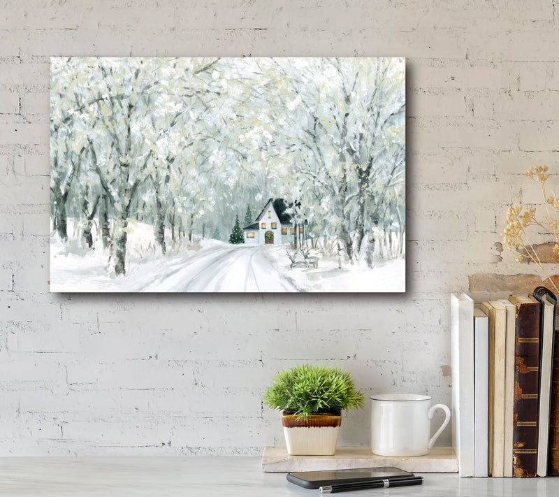 Courtside Market Winter Wonderland 12" x 18" Canvas Wall Art — View 4