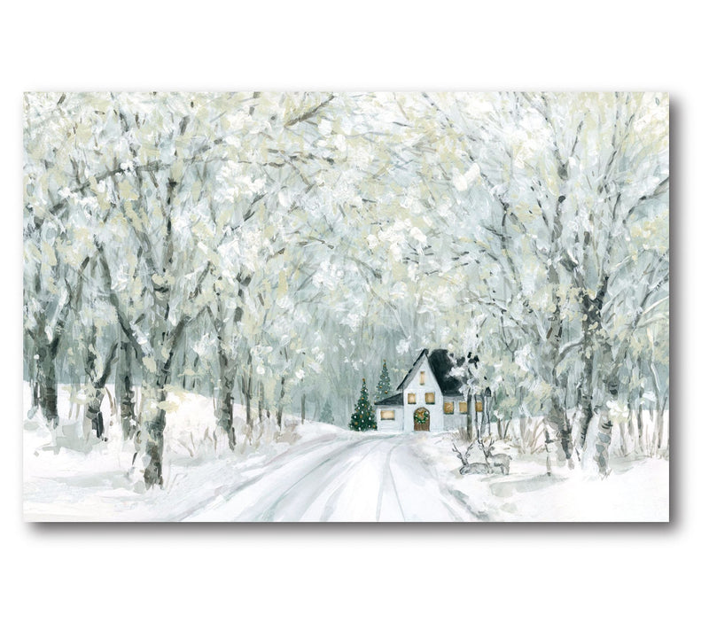 Courtside Market Winter Wonderland 12" x 18" Canvas Wall Art — View 3