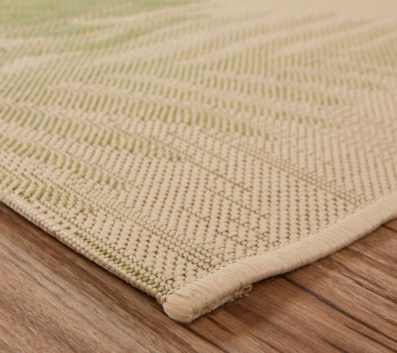HomeRoots 5' x 7' Green Palms Indoor Outdoor Ara Rug — View 5
