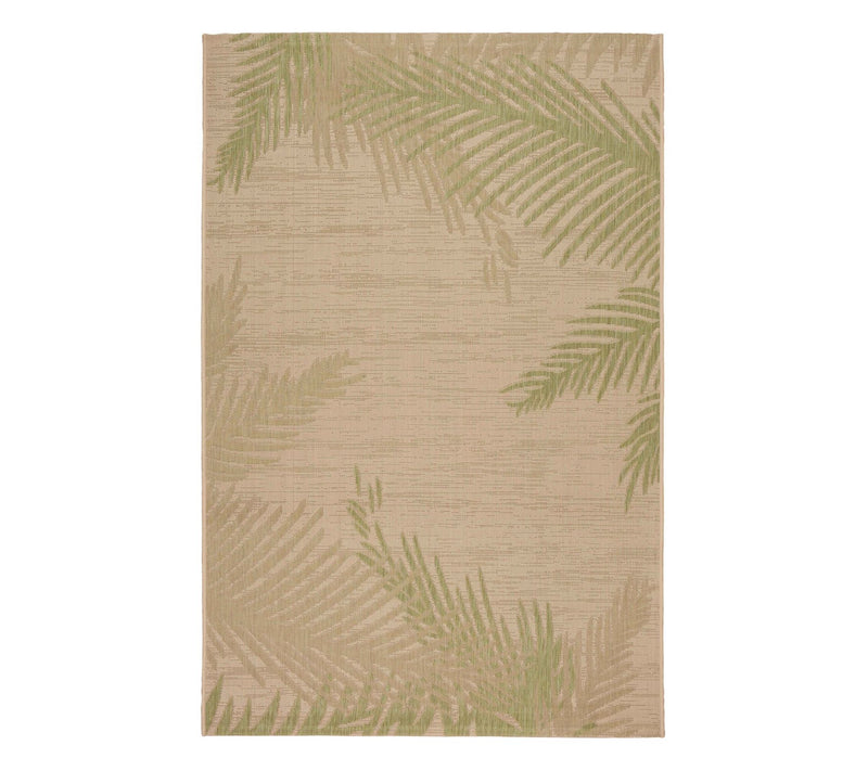 HomeRoots 5' x 7' Green Palms Indoor Outdoor Ara Rug — Main view