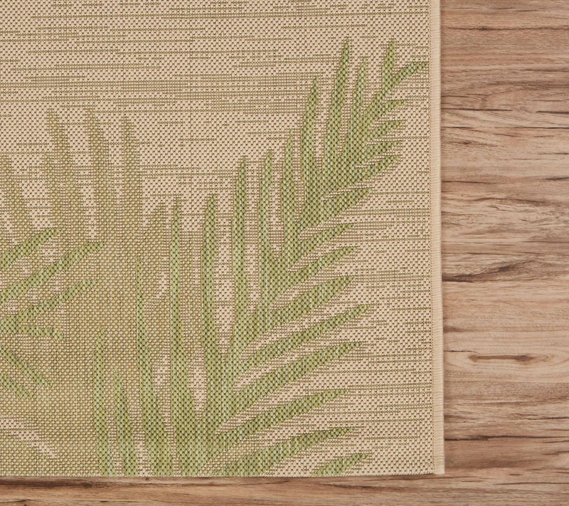 HomeRoots 5' x 7' Green Palms Indoor Outdoor Ara Rug — View 8