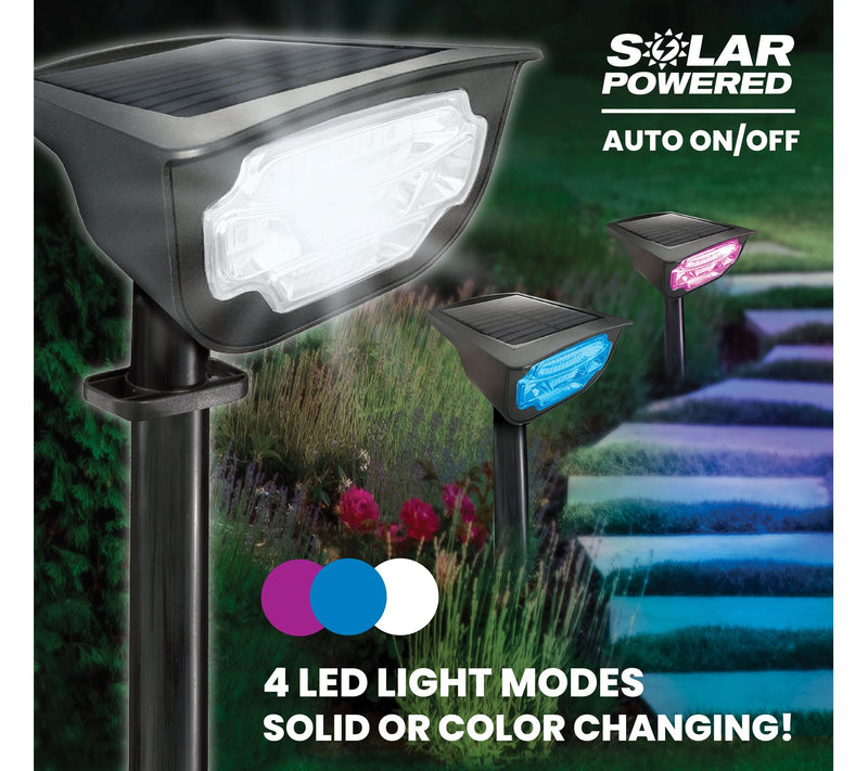 Bell + Howell Solar Powered Color Changing Bionc Burst Lights — View 7