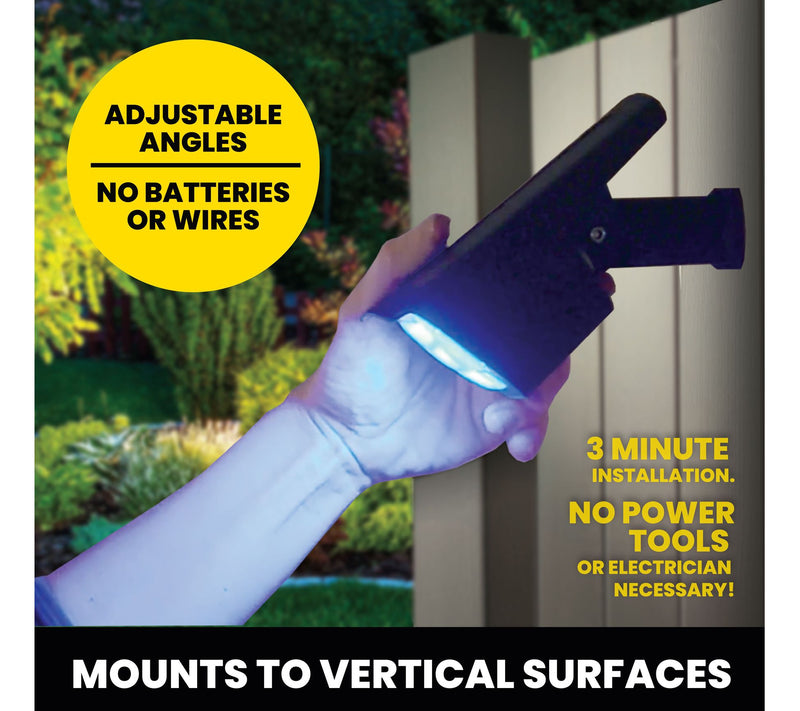 Bell + Howell Solar Powered Color Changing Bionc Burst Lights — View 4