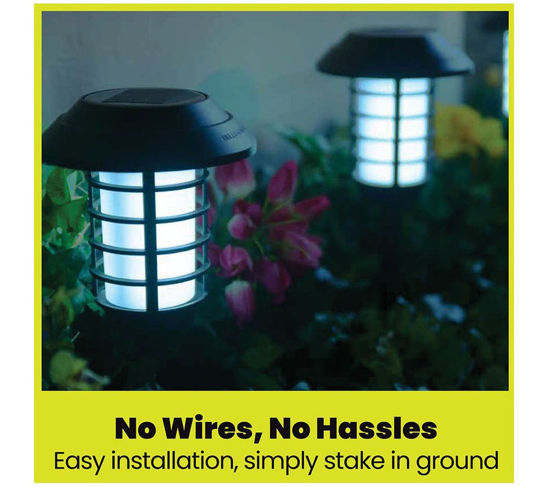 Bell + Howell Solar Powered Pathway Lights with Remote Control — View 8