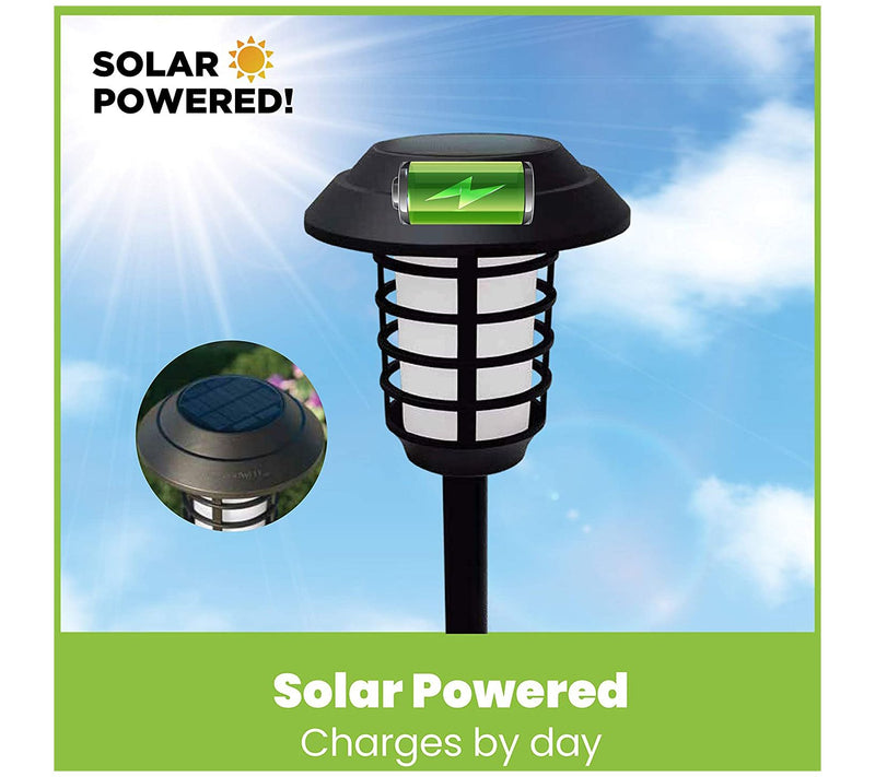 Bell + Howell Solar Powered Pathway Lights with Remote Control — View 4