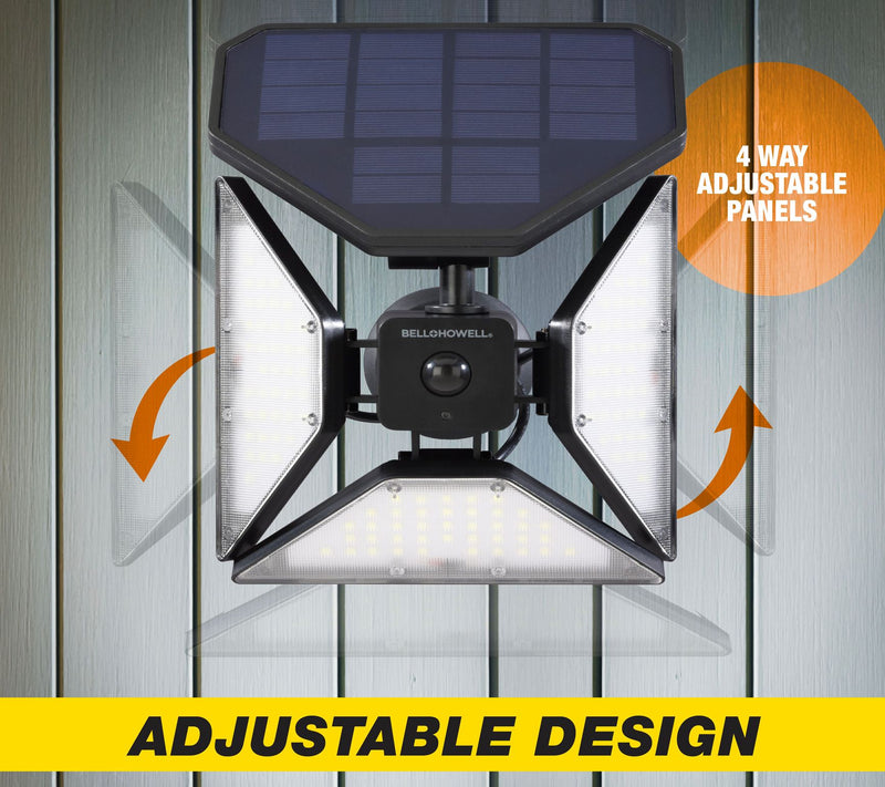 Bell + Howell Bionic Spotlight Trio Solar MotioSensor Light — View 10