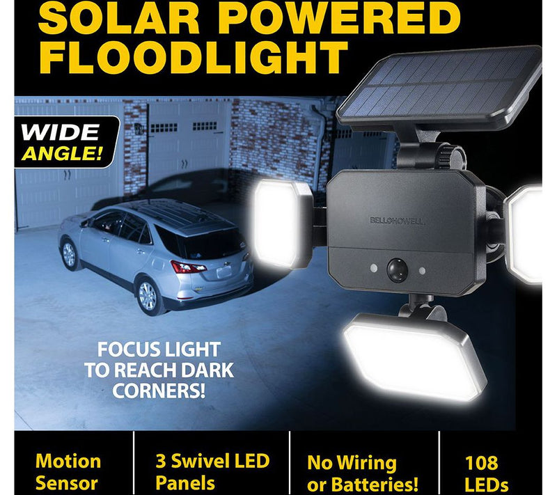 Bell + Howell Bionic Floodlight Solar-Powered Motion Light — View 5