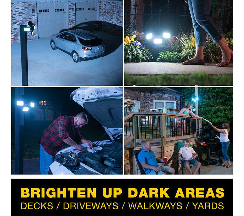 Bell + Howell Bionic Floodlight Solar-Powered Motion Light — View 9