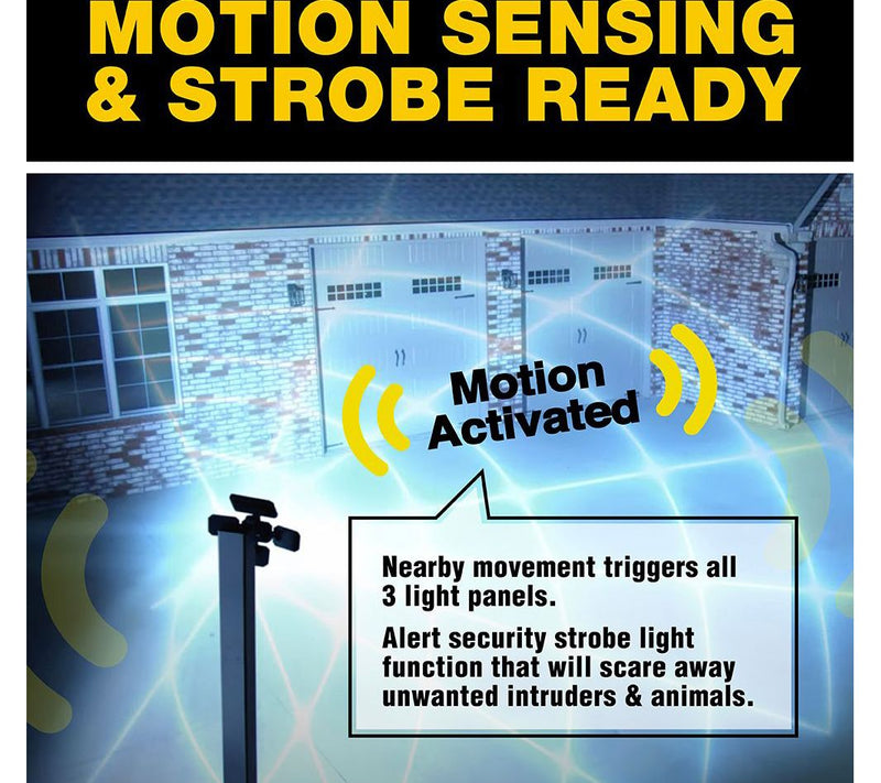 Bell + Howell Bionic Floodlight Solar-Powered Motion Light — View 8