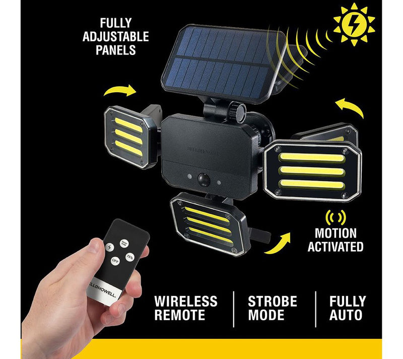 Bell + Howell Bionic Floodlight Solar-Powered Motion Light — View 7