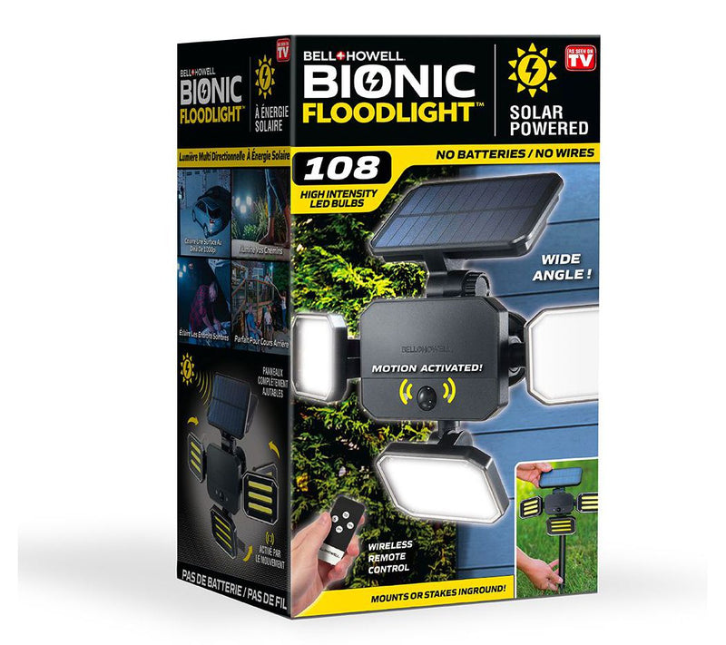 Bell + Howell Bionic Floodlight Solar-Powered Motion Light — View 4