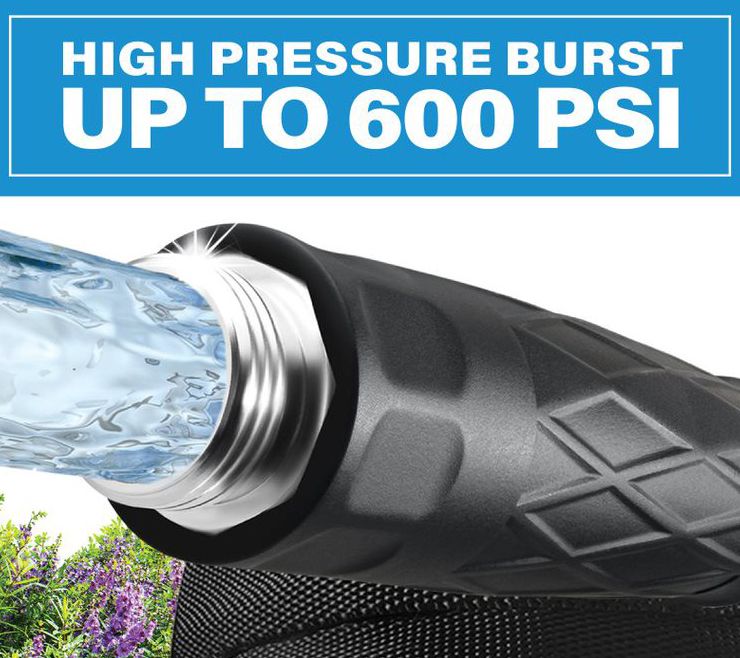 Bionic Flex 75' Heavy Duty Lightweight 500 PSI Garden Hose — View 9