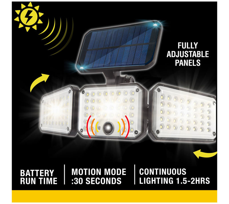 Bell + Howell Bionic Floodlight Max Solar Power ed Motion Ligh — View 7