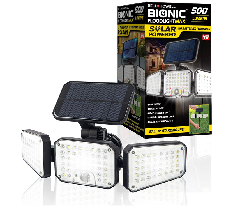 Bell + Howell Bionic Floodlight Max Solar Power ed Motion Ligh — Main view