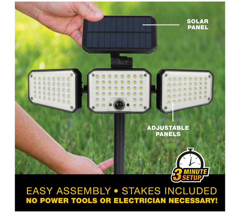 Bell + Howell Bionic Floodlight Max Solar Power ed Motion Ligh — View 9