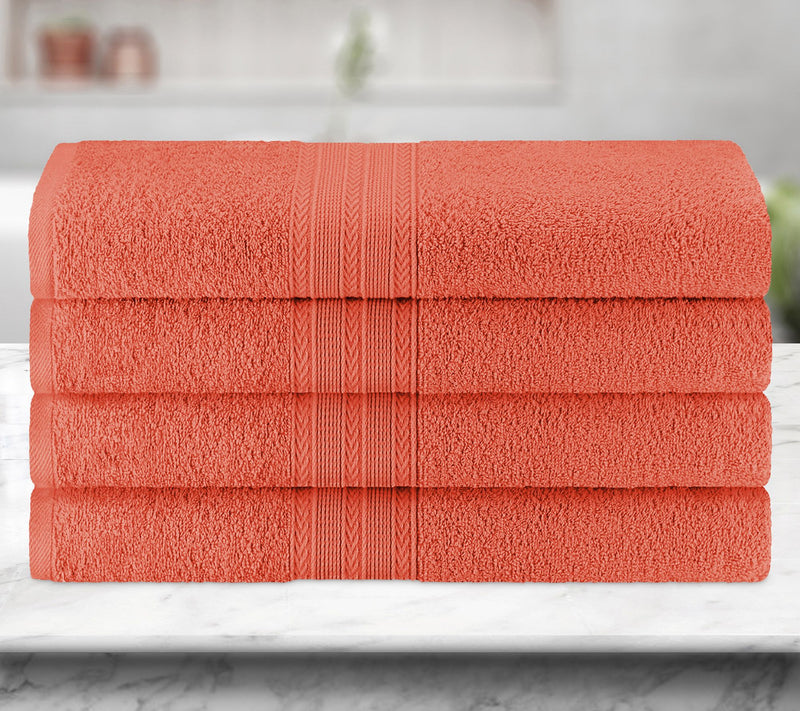 Superior Cotton 4-Piece Solid Absorbent Bath Towel Set — View 17
