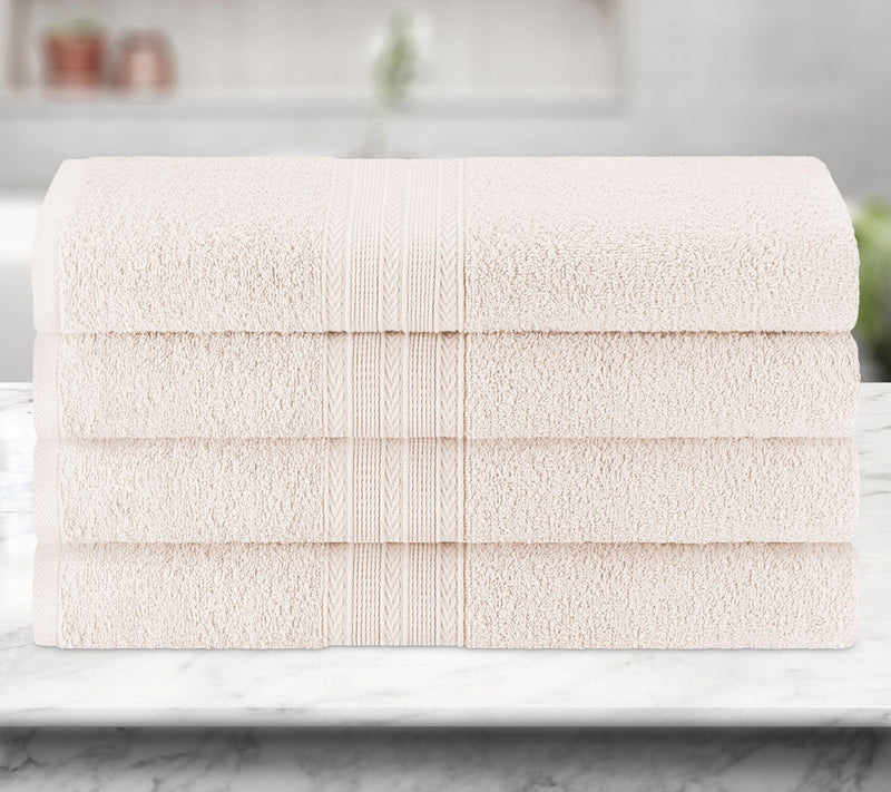 Superior Cotton 4-Piece Solid Absorbent Bath Towel Set — View 27