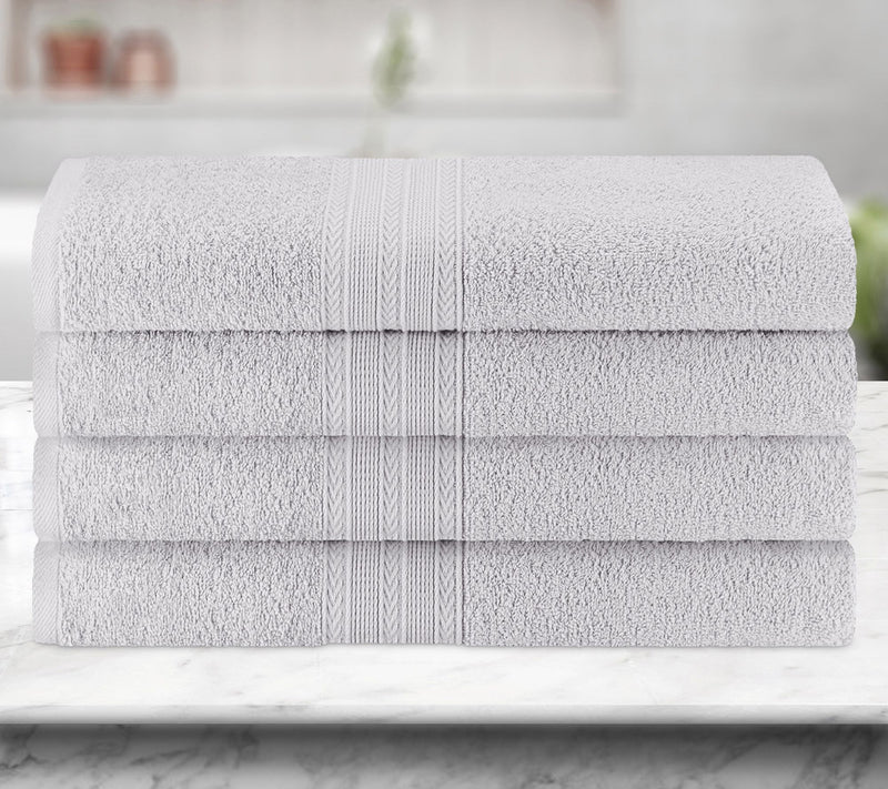 Superior Cotton 4-Piece Solid Absorbent Bath Towel Set — View 33