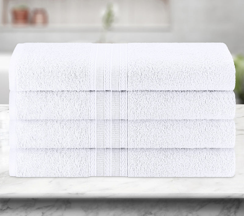 Superior Cotton 4-Piece Solid Absorbent Bath Towel Set — View 37