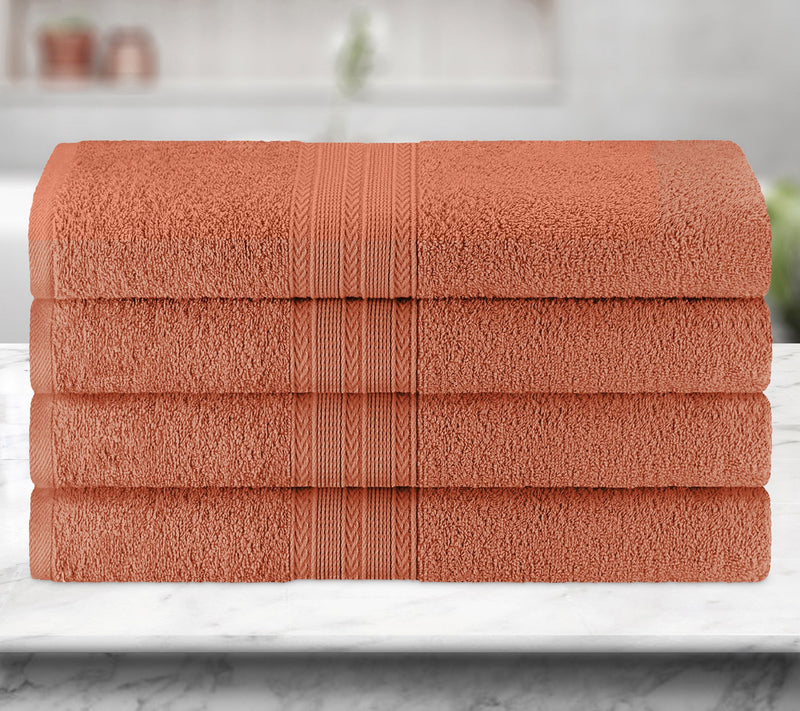 Superior Cotton 4-Piece Solid Absorbent Bath Towel Set — View 15