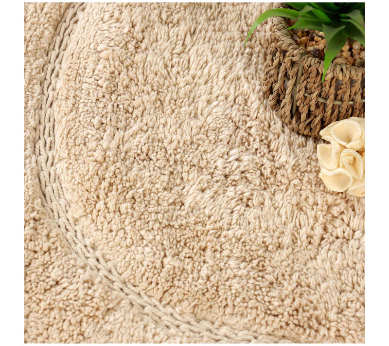 Superior Cotton 2-Piece Non-Slip Oval Bath Ruget — View 23
