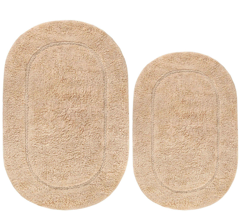 Superior Cotton 2-Piece Non-Slip Oval Bath Ruget — View 22