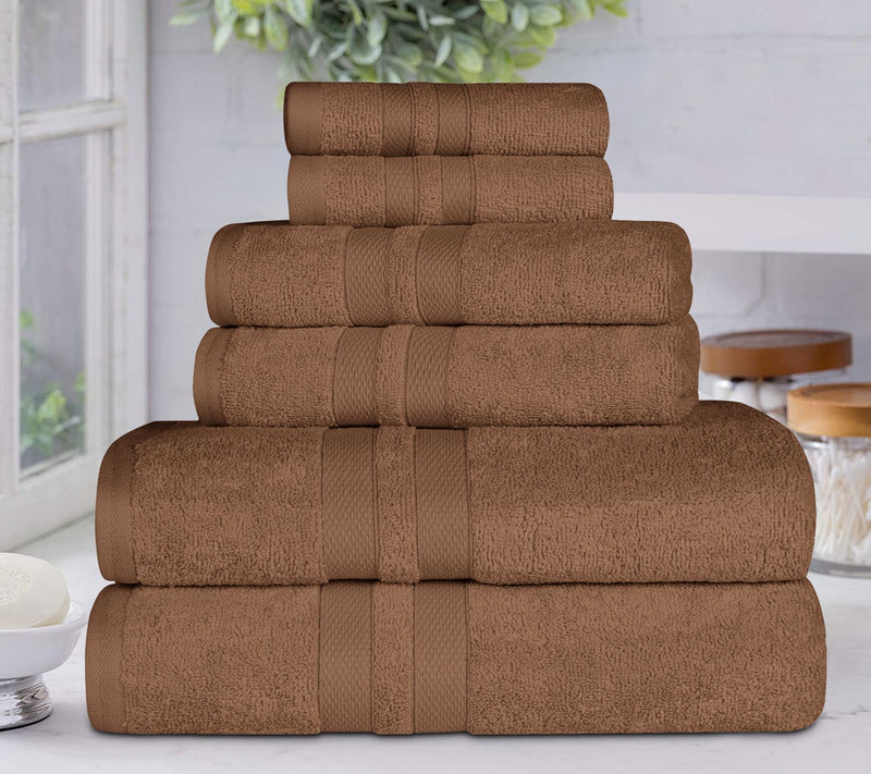 Superior Egyptian Cotton 6-Piece Quick Dry Towel Set — View 3
