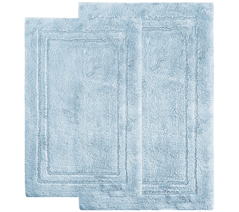 Superior Cotton 2-Piece Plush Non-Slip Solid Bath Rug Set — View 15