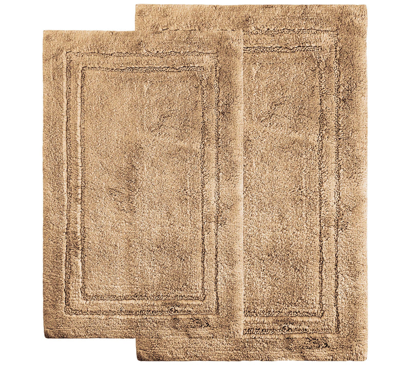 Superior Cotton 2-Piece Plush Non-Slip Solid Bath Rug Set — View 13