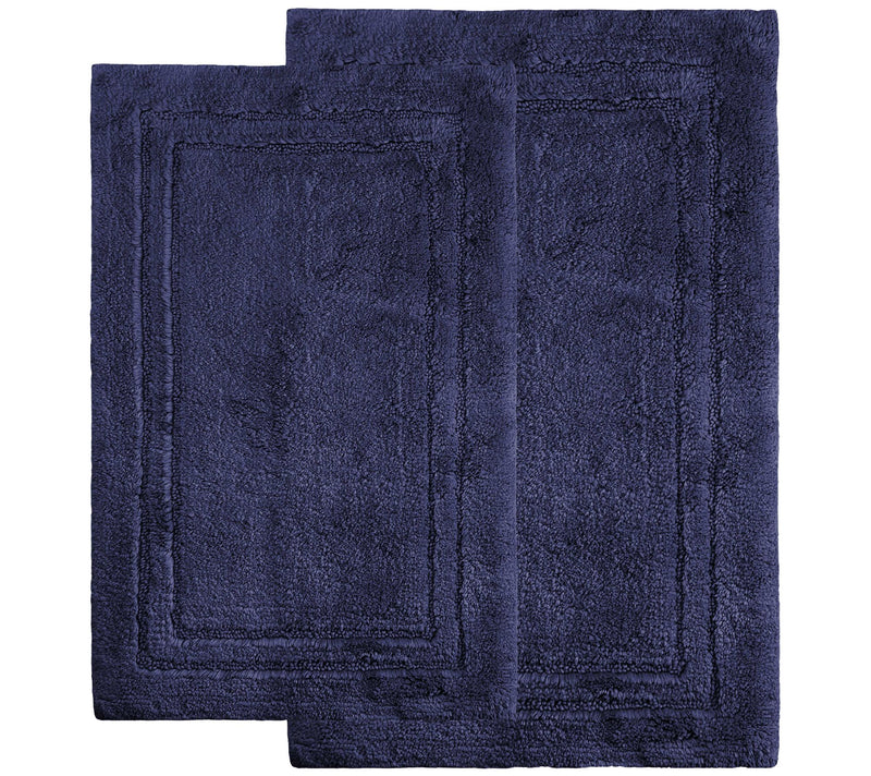 Superior Cotton 2-Piece Plush Non-Slip Solid Bath Rug Set — View 17