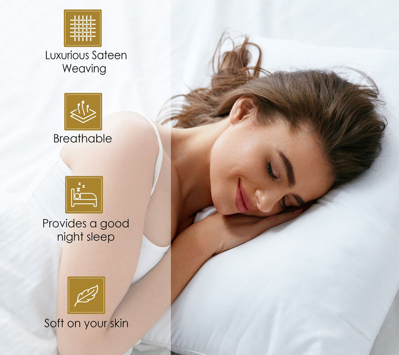 Superior 400TC Egyptian Cotton Deep Pocket Sheet Set, Queen — View 28