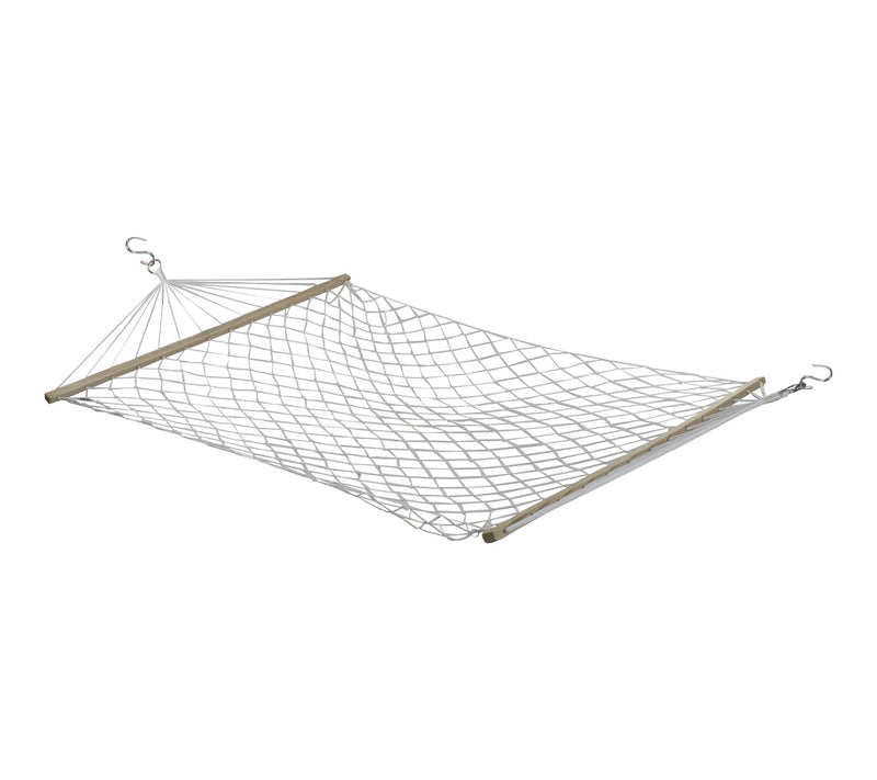 Northlight 55" x 78" Brown Lat tice Pattern Ro pe Hammock w/ B — Main view