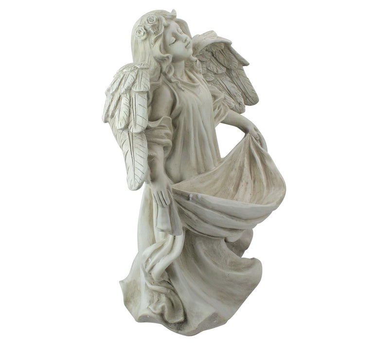 Northlight 18.5" Serene Angel Bird Feeder Garden Statue — View 4