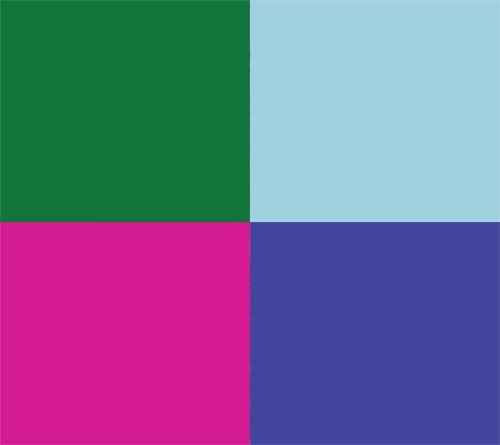 Northlight Blue and Purple Welcome Bird House Flag 28" x 40" — View 2