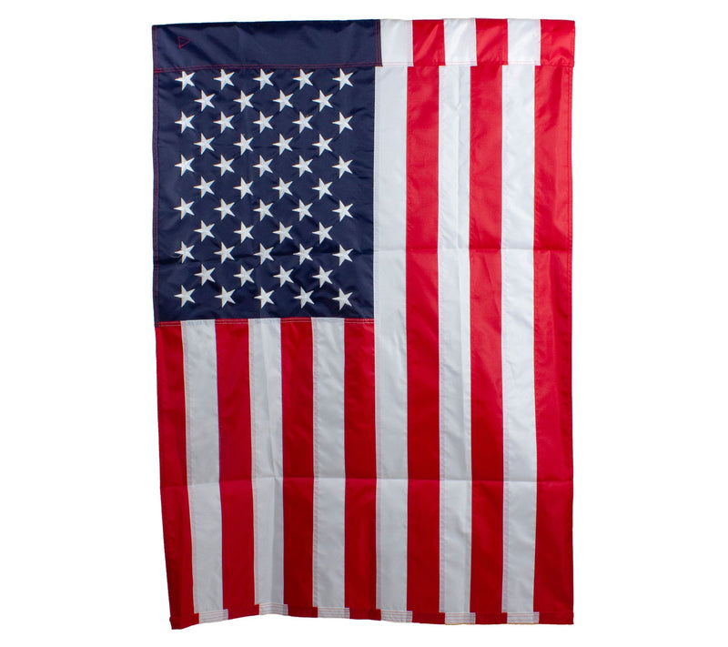 Northlight Embroidered American Outdoor House Fag 28" x 40" — View 3