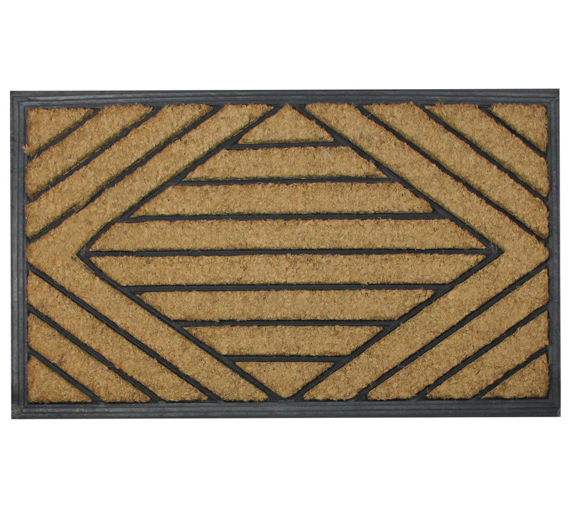 Northlight Diamond Pattern Doormat w/Rubber Back 17" x 29" — Main view