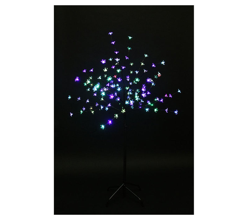 Northlight 4' Lighted Cherry Blossom Flower Tree — View 4