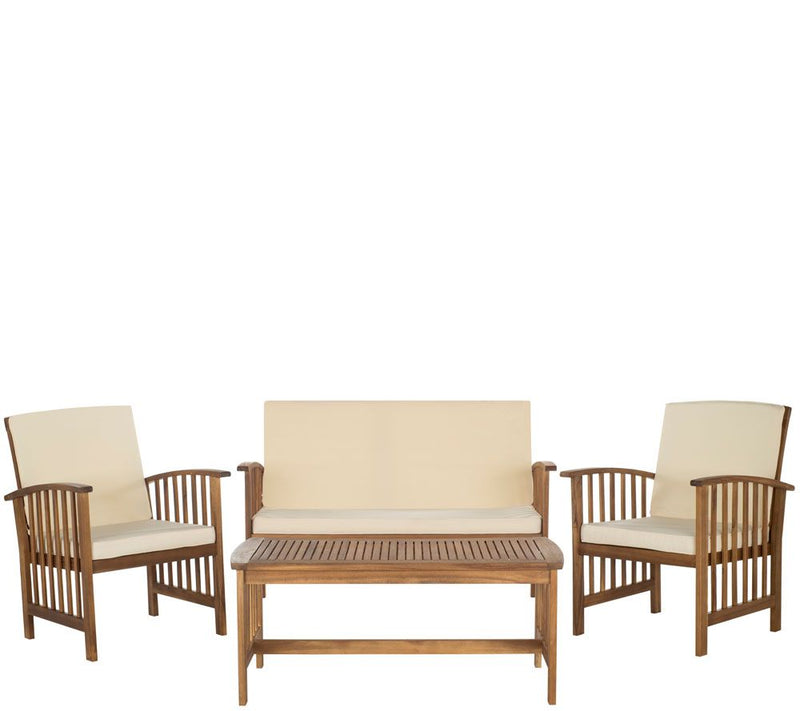 Safavieh Rocklin 4-Piece Outdoor Set — View 8