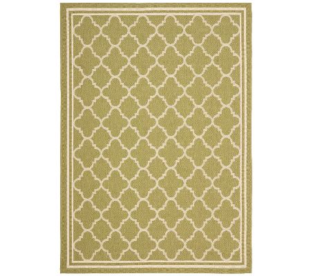 Safavieh Courtyard Classic Mosaic Indoor/Outdoor Rug 5'3"x7'7 — Main view