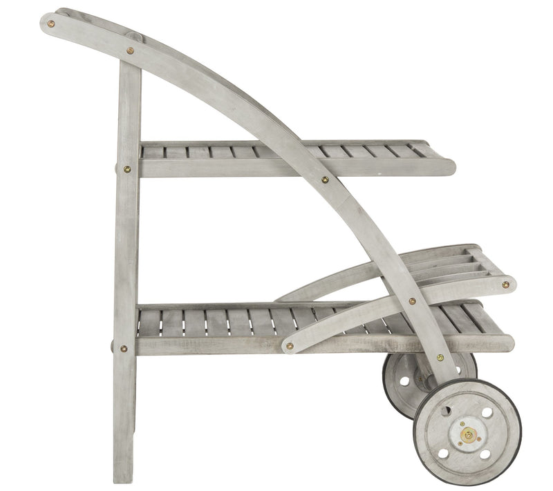 Safavieh Lodi Outdoor Tea Cart — View 3