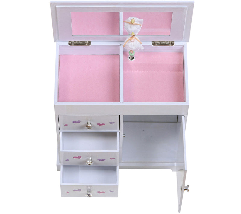 Mele & Co. Adalyn Girl's Musical Ballerina Jewelry Box — View 4