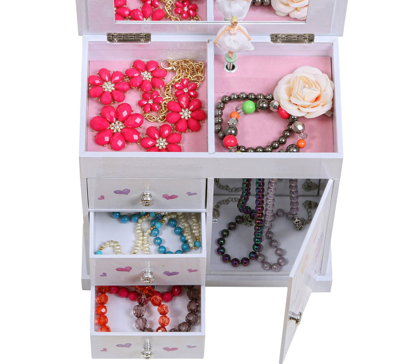 Mele & Co. Adalyn Girl's Musical Ballerina Jewelry Box — View 3