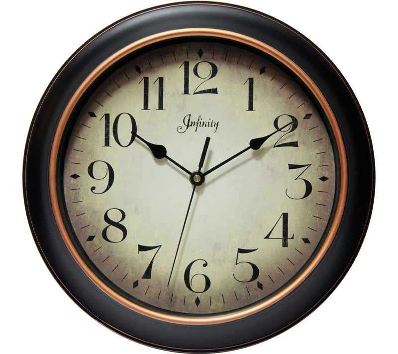 Precedent 12" Round Wall Clock by Infinity — Main view