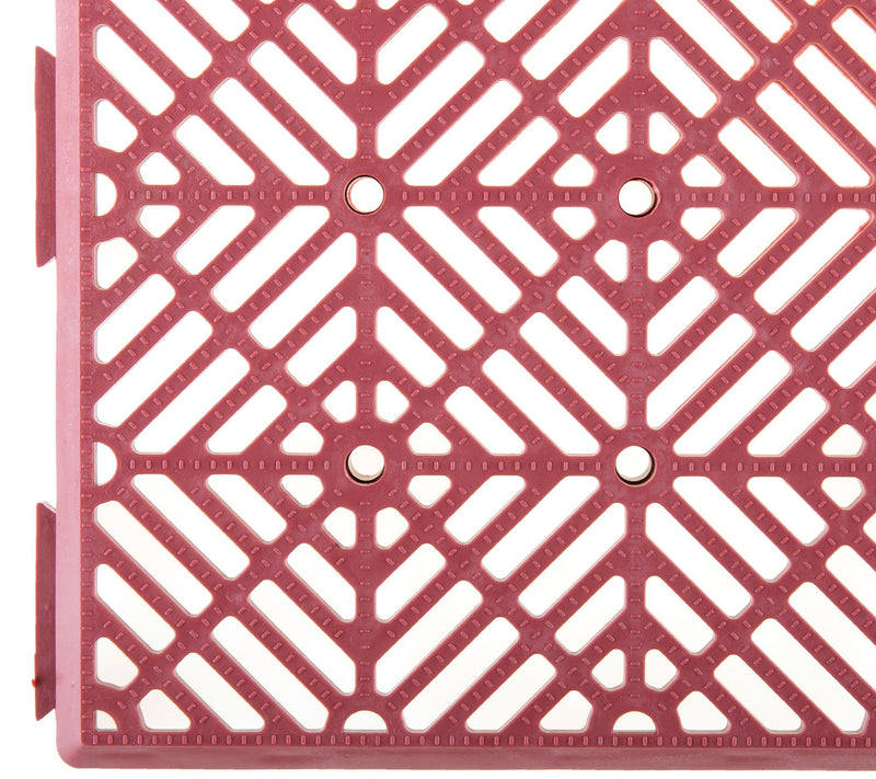 Pure Garden Interlocking Patio, Deck or GarageFloor Tiles 6pc — View 2