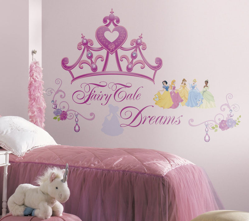 RoomMates Disney Princess Crown Peel & Stick Giant Wall Decal — View 2