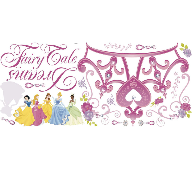 RoomMates Disney Princess Crown Peel & Stick Giant Wall Decal — Main view