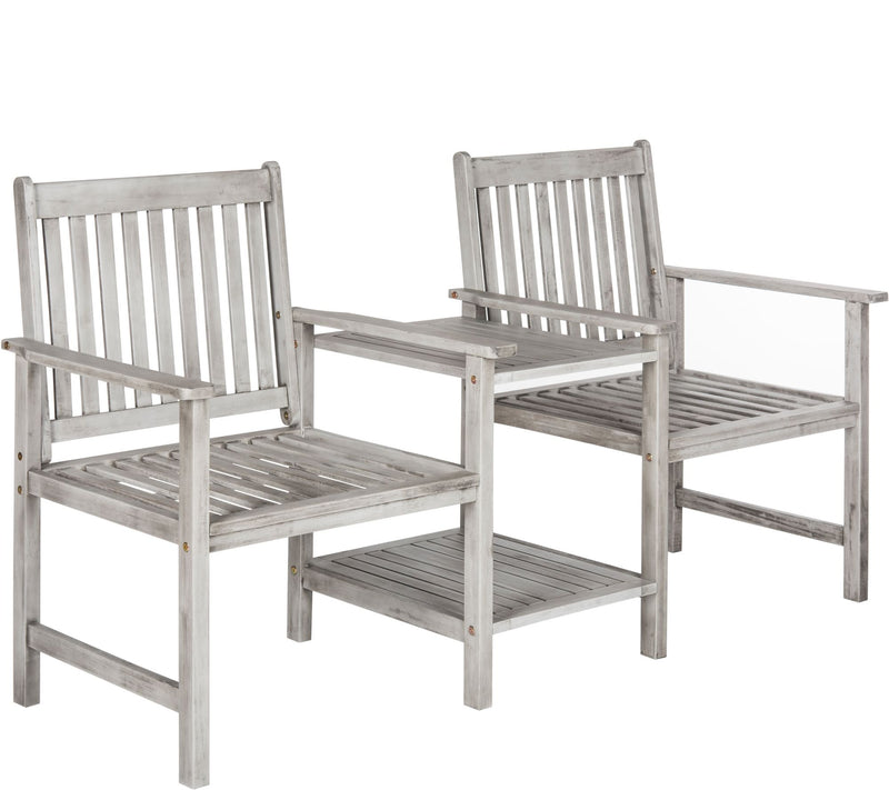 Safavieh Brea Twin Seat Bench — View 6