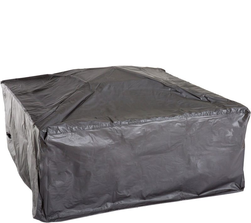 Pure Garden 32" Square Tile Fire Pit — View 4