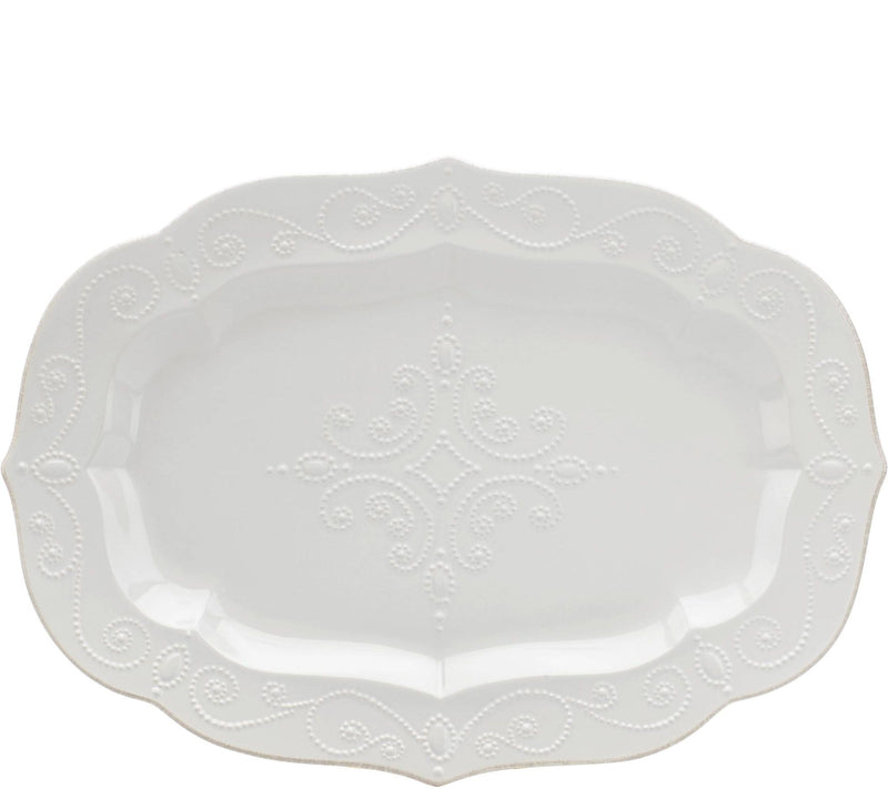 Lenox French Perle Large Serving Platter — Main view