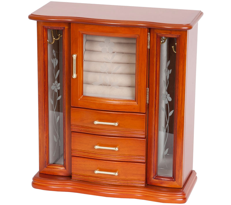 Mele & Co. Richmond Wooden Jewelry Box — Main view